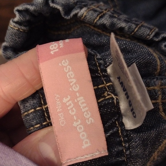 Baby Girls Old Navy Jeans Size 18-24M - Picture 5 of 9